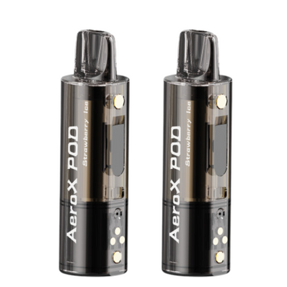Two Aerox Pod devices on a white background