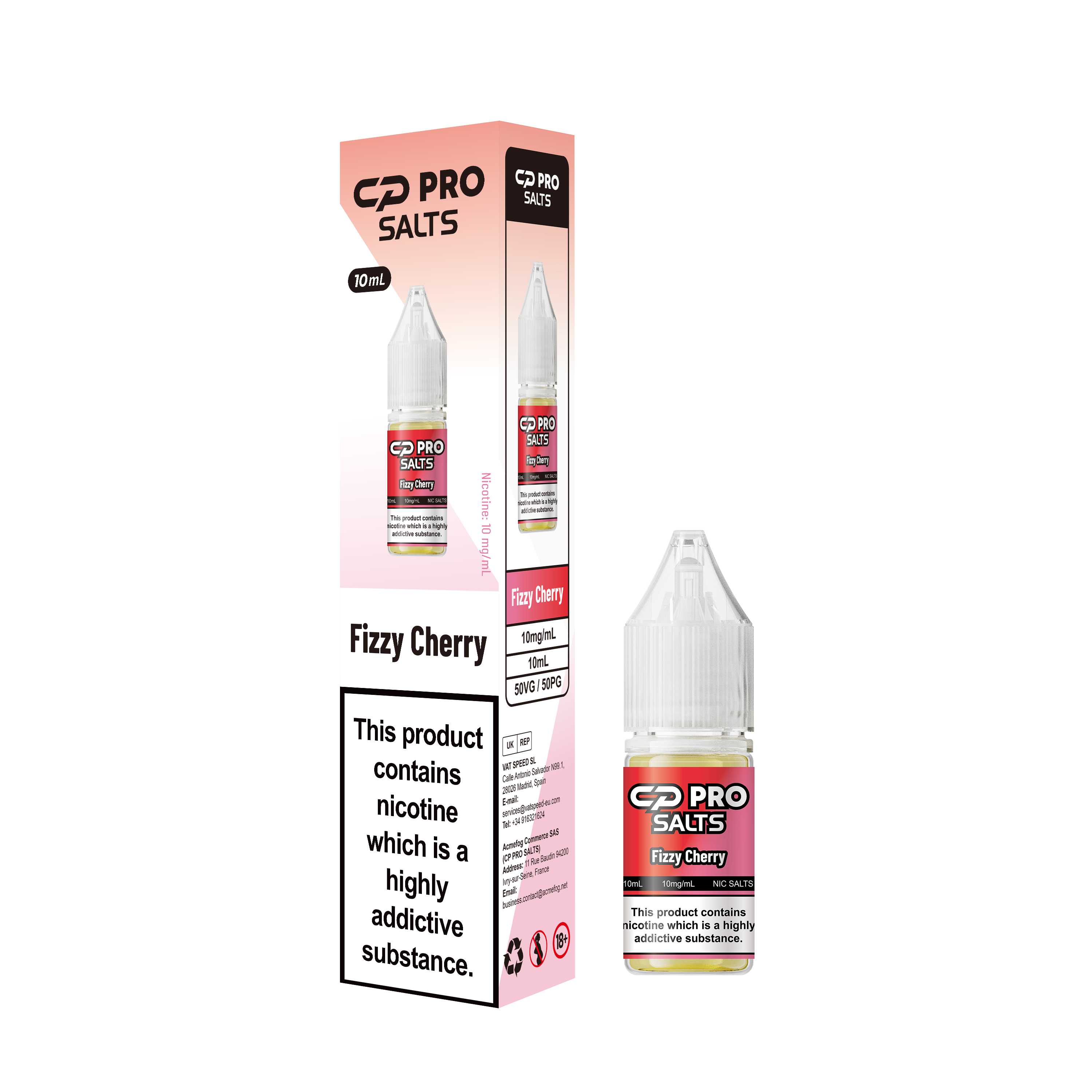 CP Pro Nic Salt E-Liquid - 10mg & 20mg