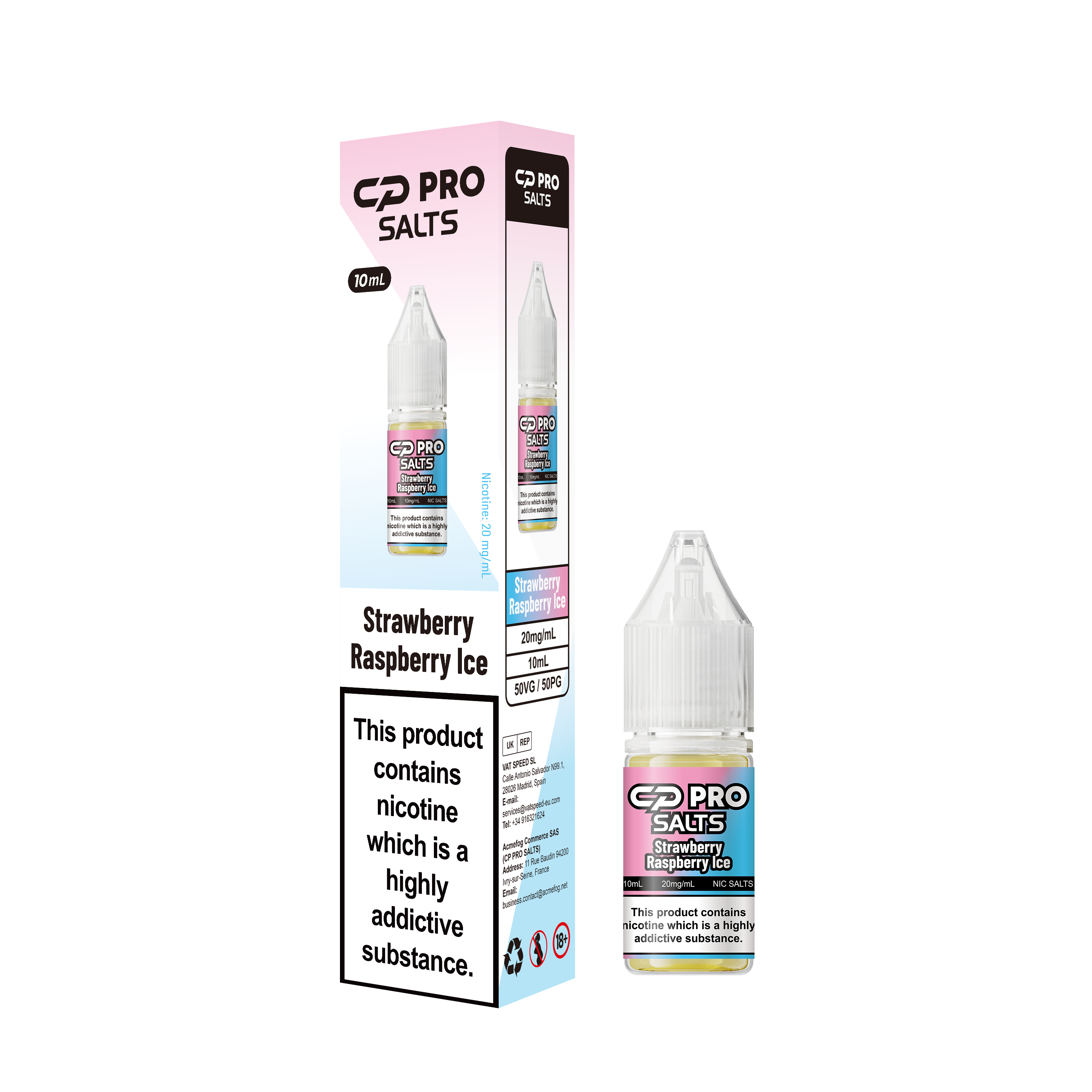 CP Pro Nic Salt E-Liquid - 10mg & 20mg