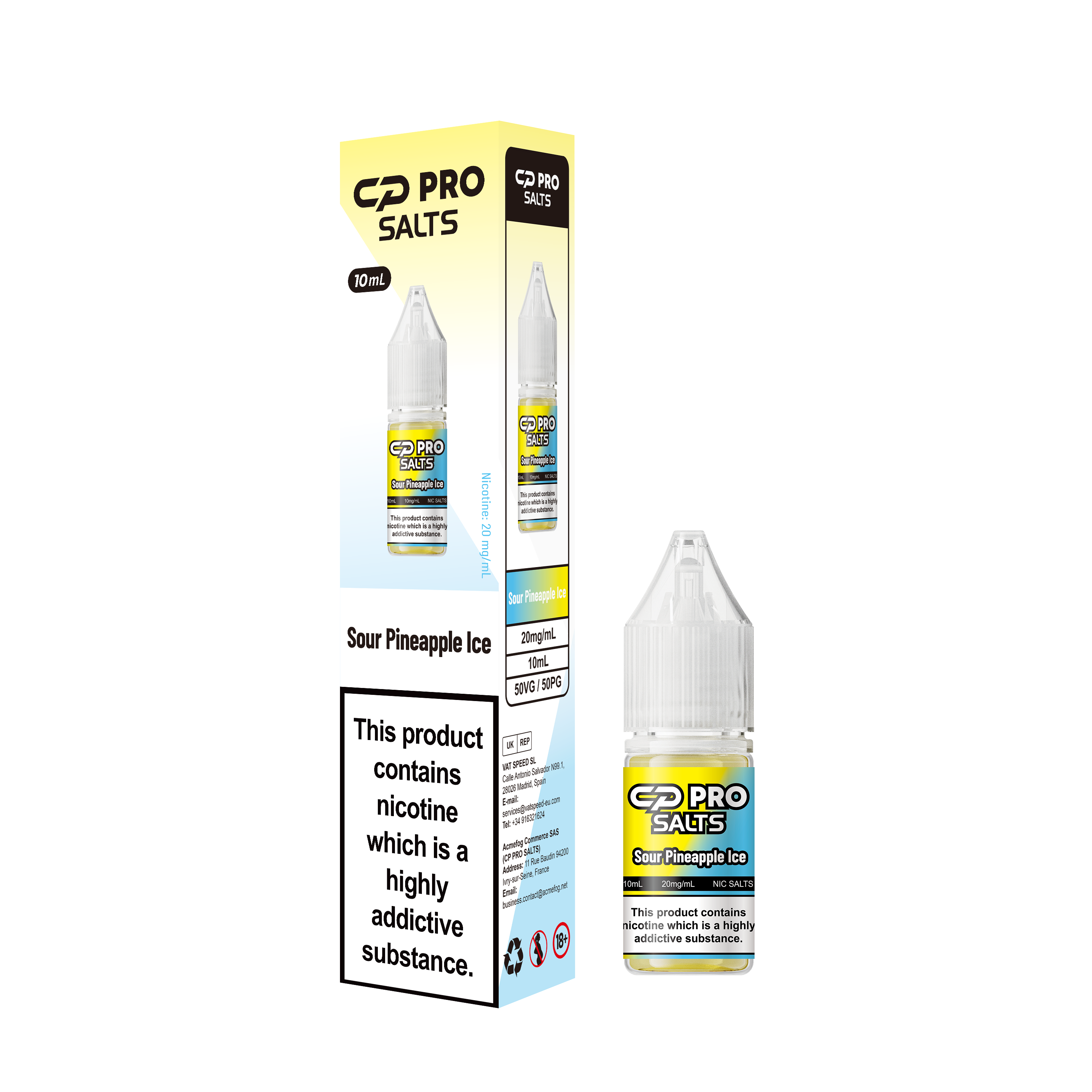 CP Pro Nic Salt E-Liquid - 10mg & 20mg