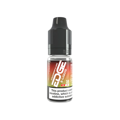 Edge e-liquid 18mg bottle with label on a white background