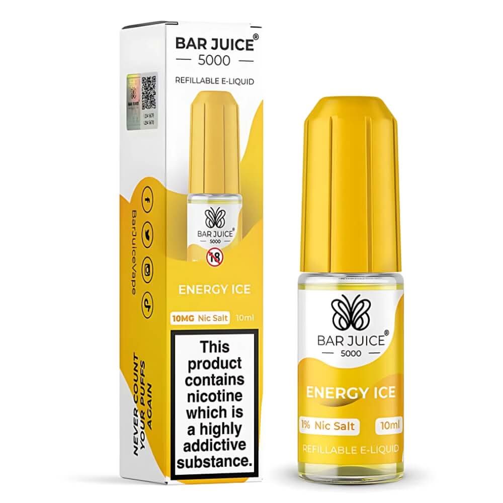 Bar Juice 5000 Nic Salt 10ml , Energy Ice