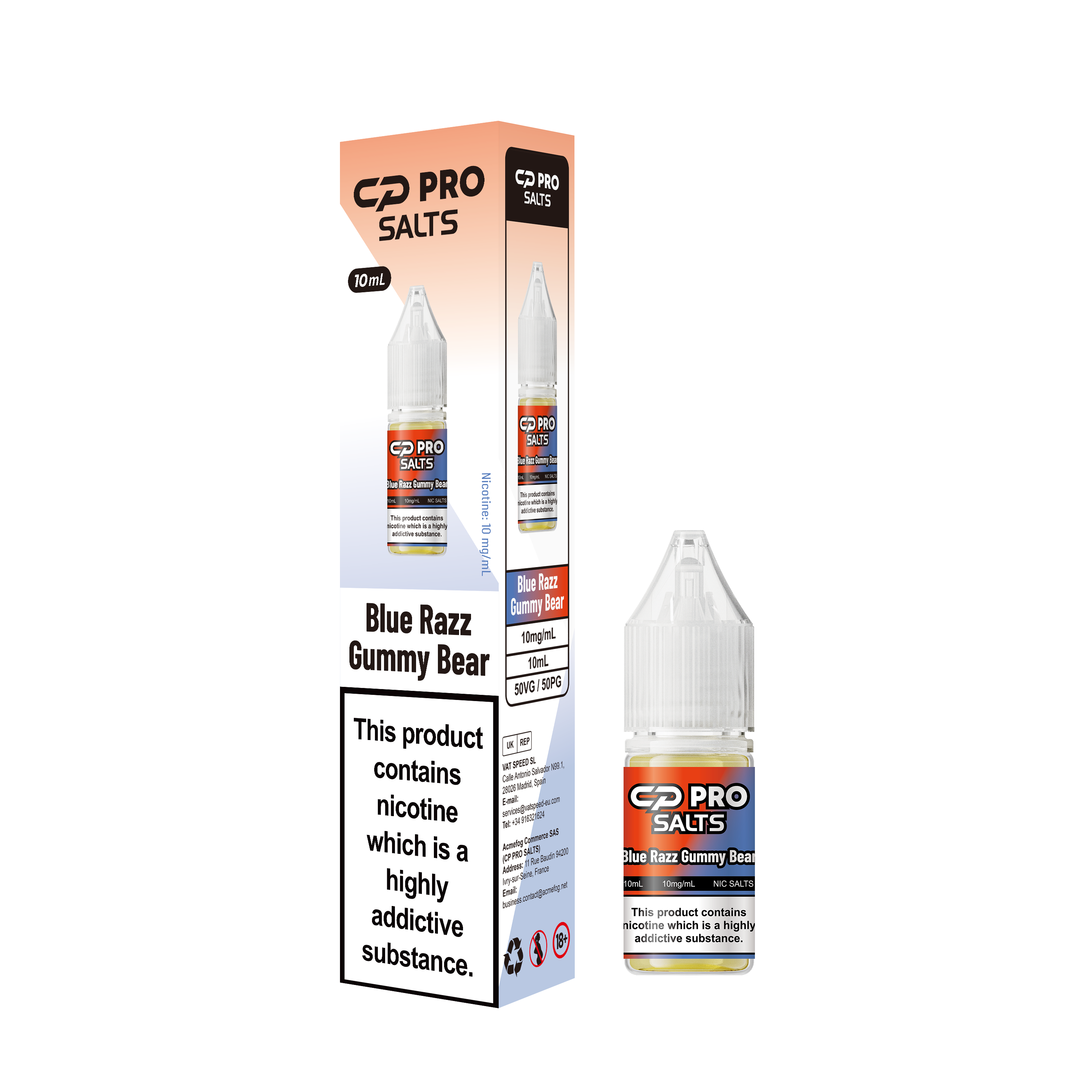 CP Pro Nic Salt E-Liquid - 10mg & 20mg