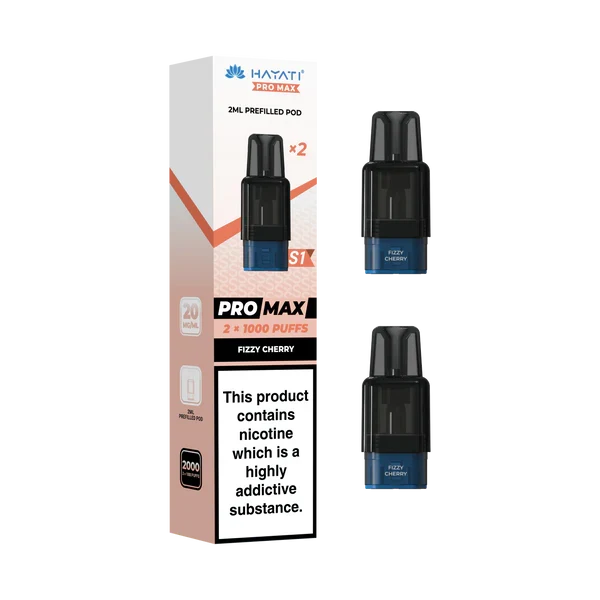 Hayati Pro Max S1 1000+ Prefilled Pods - Pack of 2