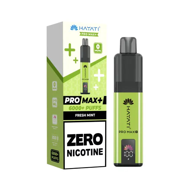 Hayati Pro Max + 6000 Prefilled Pod Vape Kit Zero Nicotine - £8.99 or 3 for £24