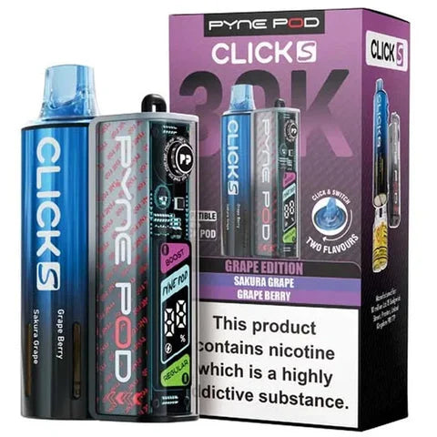 Box of 10-Pyne Pod Click S 30K Prefilled Pod Kit