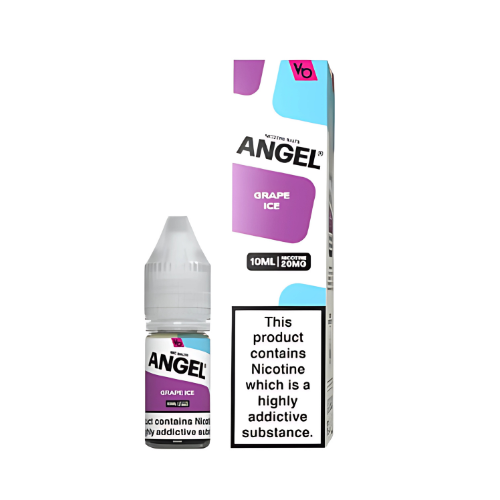 Angel Nic Salts 10ml  20 mg Pack Of 10,  Grape Ice