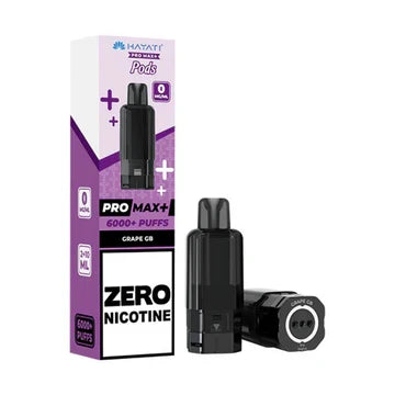 Hayati Pro Max Plus 6000 Prefilled Pod Zero Nicotine - £8.99 or 3 for £24