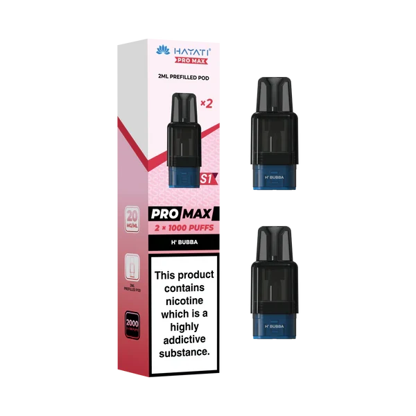 Hayati Pro Max S1 1000+ Prefilled Pods - Pack of 2