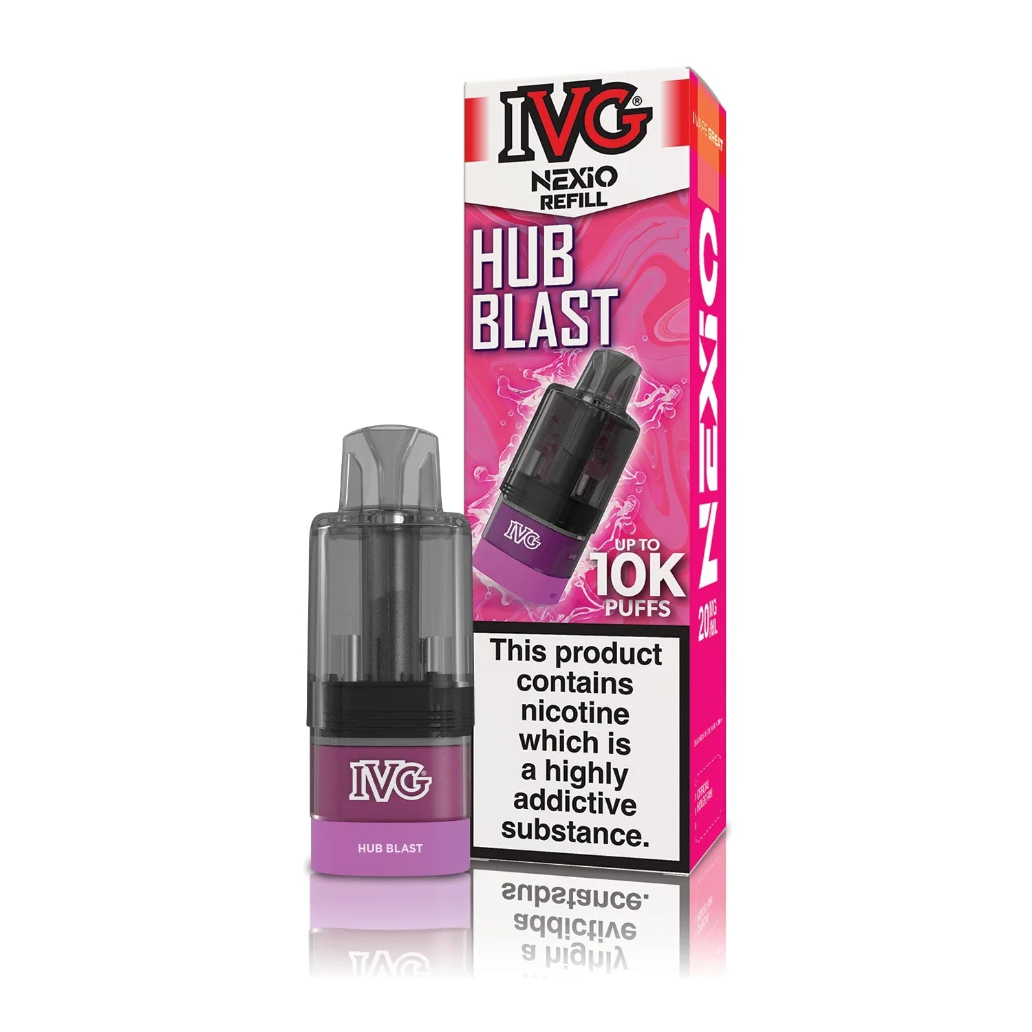 IVG Nexio 10K Prefilled Refill Pods - £5.99 or 3 for £15