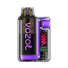 Vozol vape device with purple accents on a white background