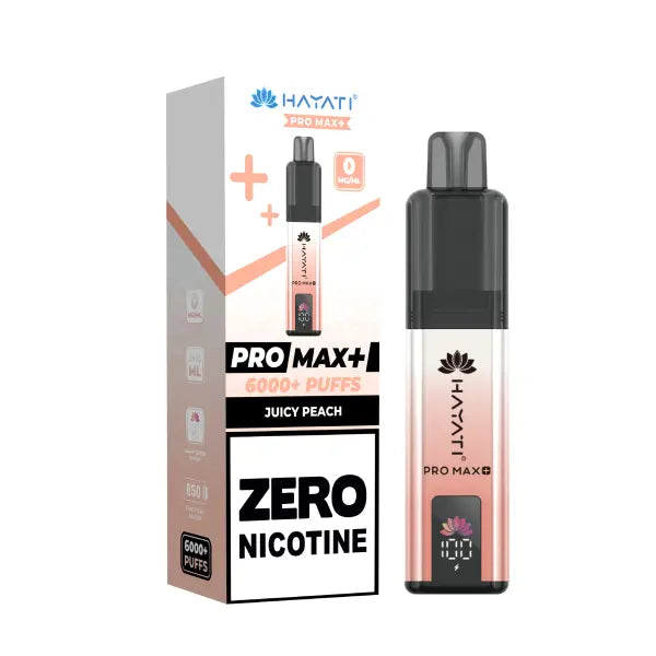 Hayati Pro Max + 6000 Prefilled Pod Vape Kit Zero Nicotine - £8.99 or 3 for £24