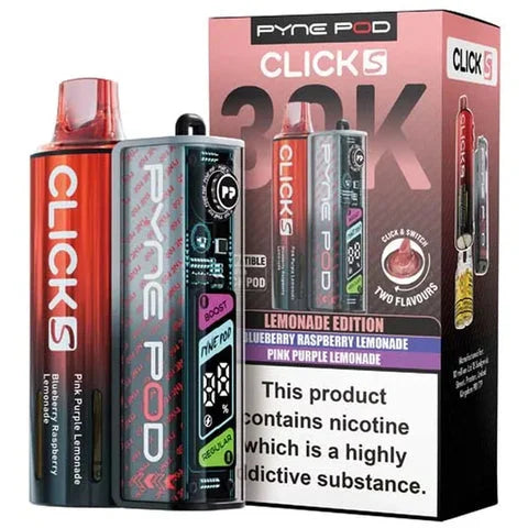 Box of 10-Pyne Pod Click S 30K Prefilled Pod Kit