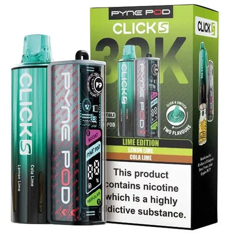 Box of 10-Pyne Pod Click S 30K Prefilled Pod Kit