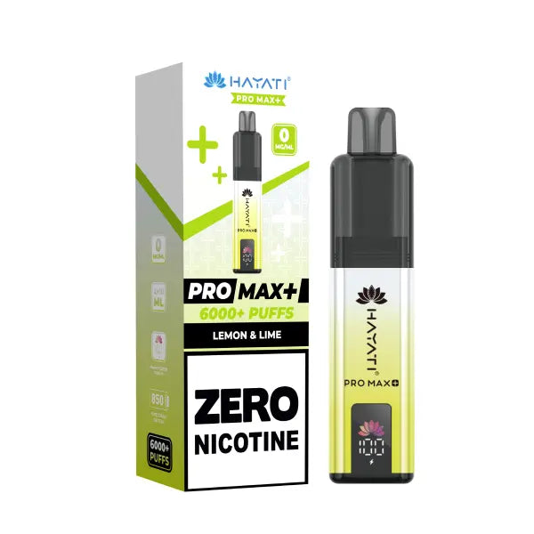 Hayati Pro Max + 6000 Prefilled Pod Vape Kit Zero Nicotine - £8.99 or 3 for £24