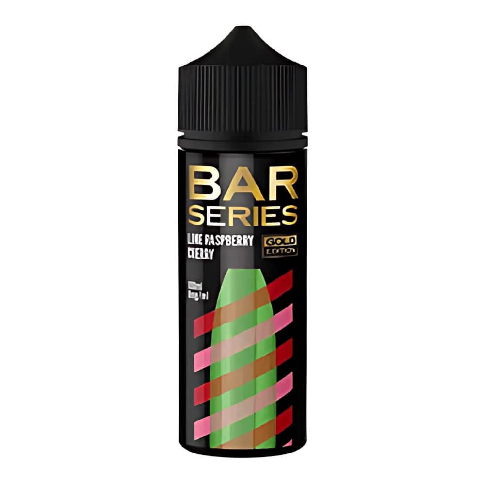 Bar Series Gold Edition Shortfills 100ml, Lime Raspberry Cherry