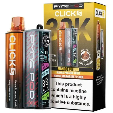 Box of 10-Pyne Pod Click S 30K Prefilled Pod Kit