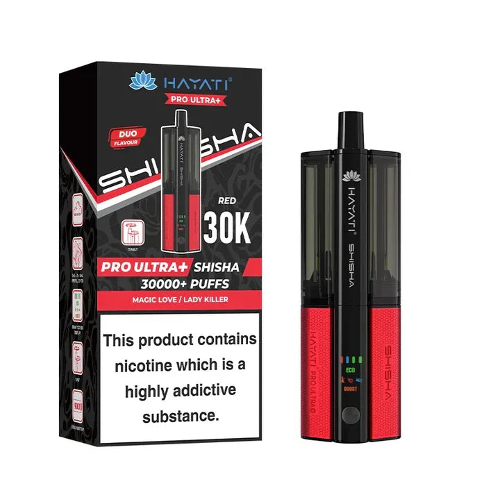 Hayati Pro Ultra Plus Shisha 30K Prefilled Pod Kit - £10.99 or 3 For £30