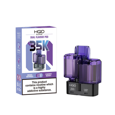 HQD Glow Air 35K Prefilled Refill Pods