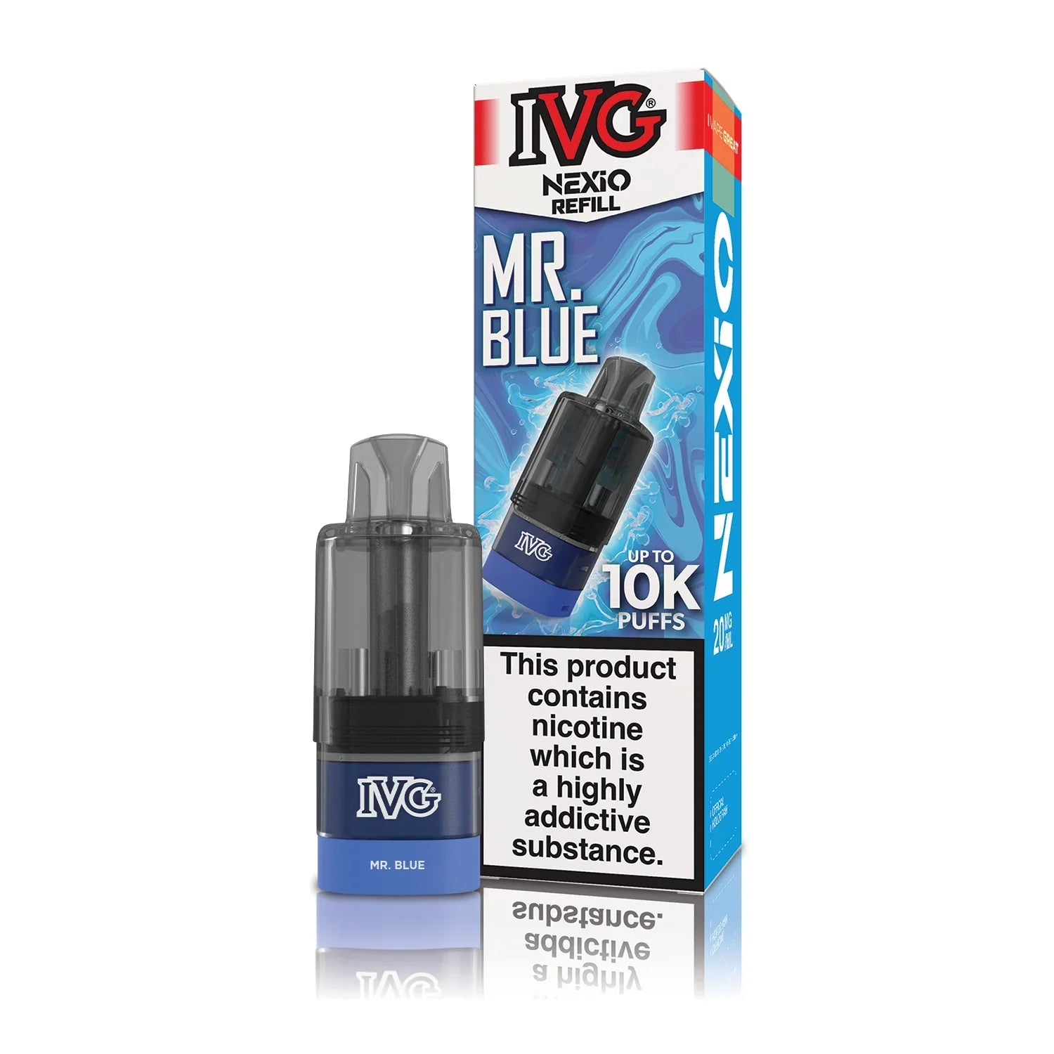 IVG Nexio 10K Prefilled Refill Pods - £5.99 or 3 for £15