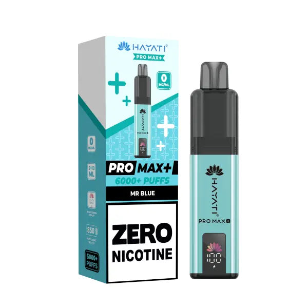 Hayati Pro Max + 6000 Prefilled Pod Vape Kit Zero Nicotine - £8.99 or 3 for £24