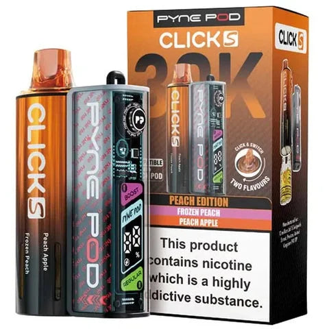 Box of 10-Pyne Pod Click S 30K Prefilled Pod Kit