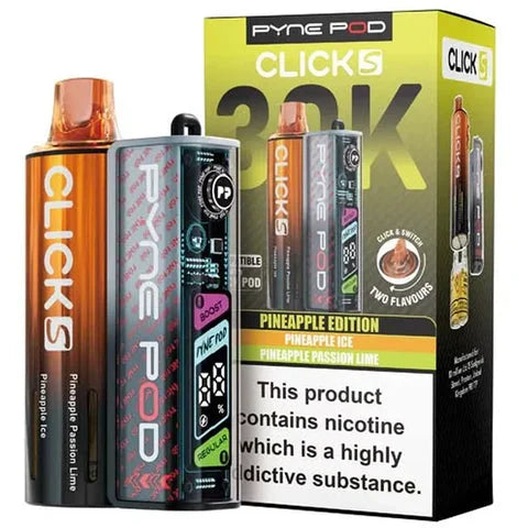 Box of 10-Pyne Pod Click S 30K Prefilled Pod Kit