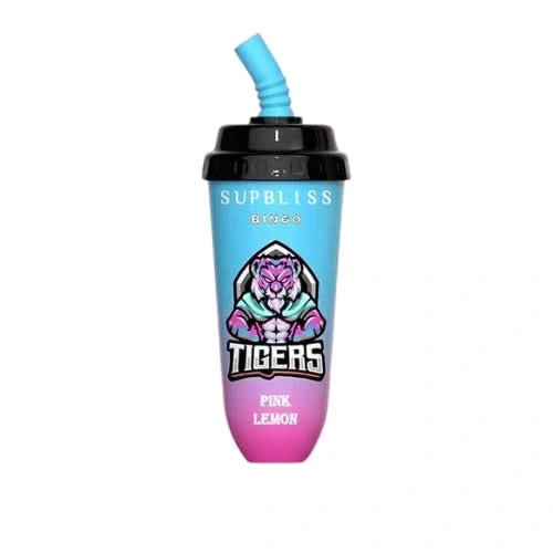Randm Supbliss Bingo 8000 Disposable Vape  Device 20mg, Pink Lemon