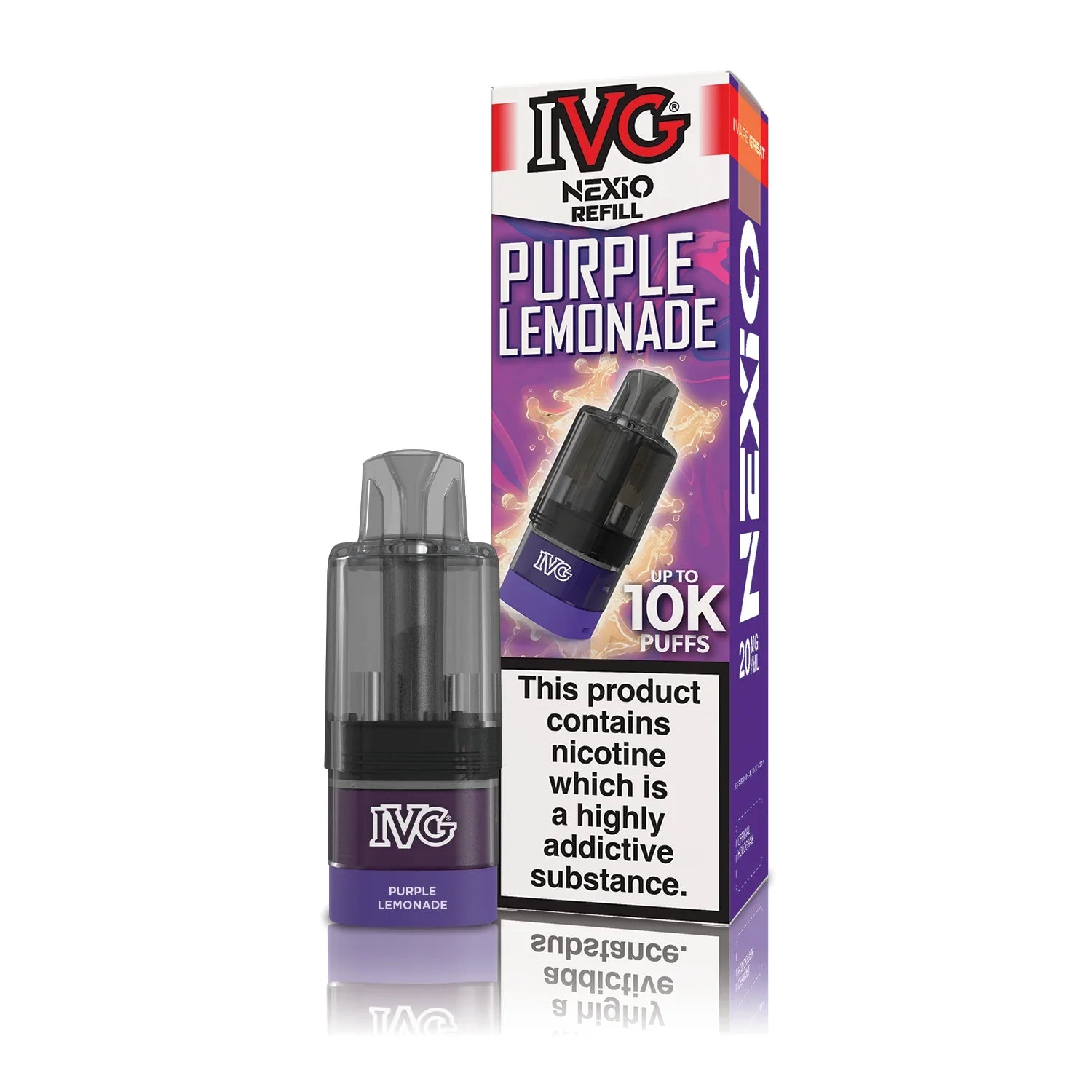 IVG Nexio 10K Prefilled Refill Pods - £5.99 or 3 for £15