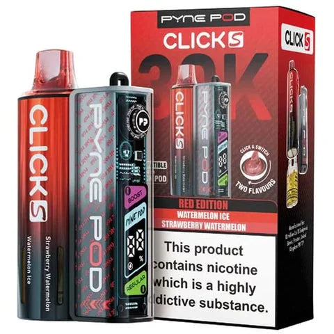 Box of 10-Pyne Pod Click S 30K Prefilled Pod Kit
