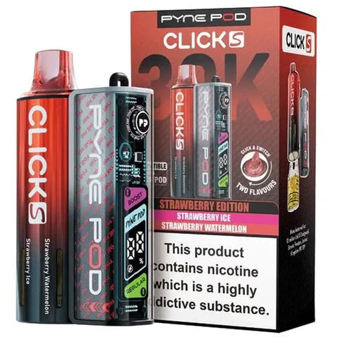 Box of 10-Pyne Pod Click S 30K Prefilled Pod Kit