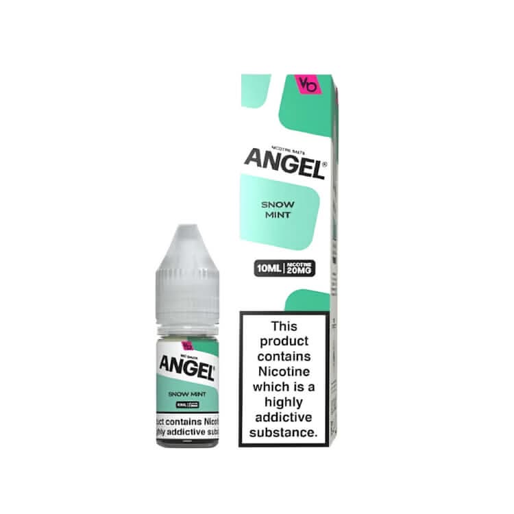 Angel Nic Salts 10ml E Liquid 20MG, Snow Mint