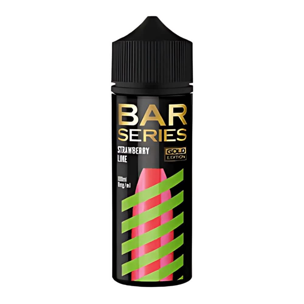 Bar Series Gold Edition Shortfills 100ml, Strawberry Lime