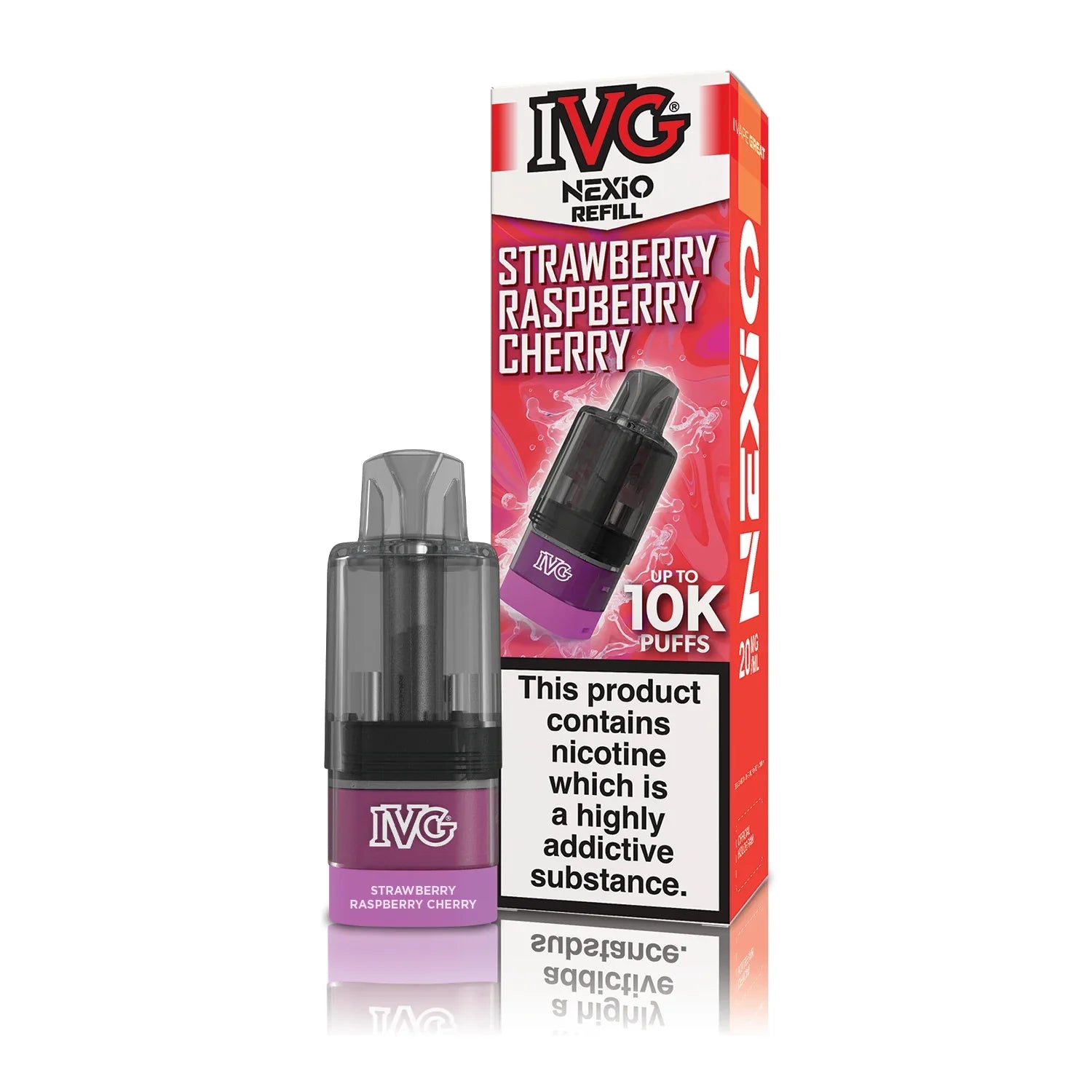IVG Nexio 10K Prefilled Refill Pods - £5.99 or 3 for £15