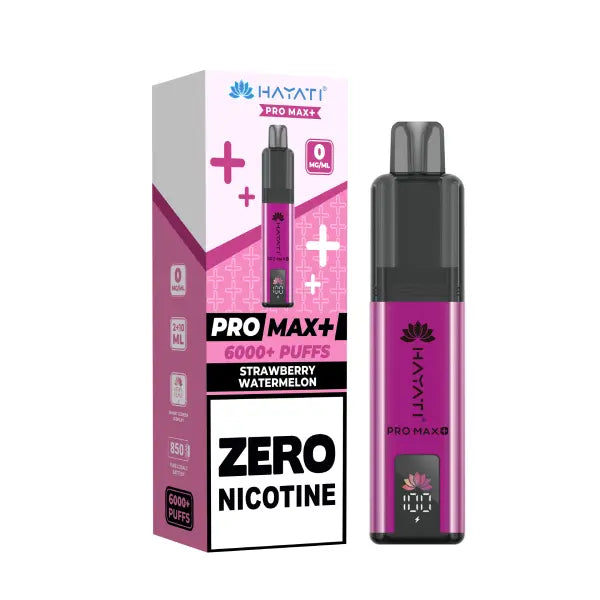 Hayati Pro Max + 6000 Prefilled Pod Vape Kit Zero Nicotine - £8.99 or 3 for £24
