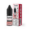 Frumist Salts e-liquid bottle and packaging on a white background