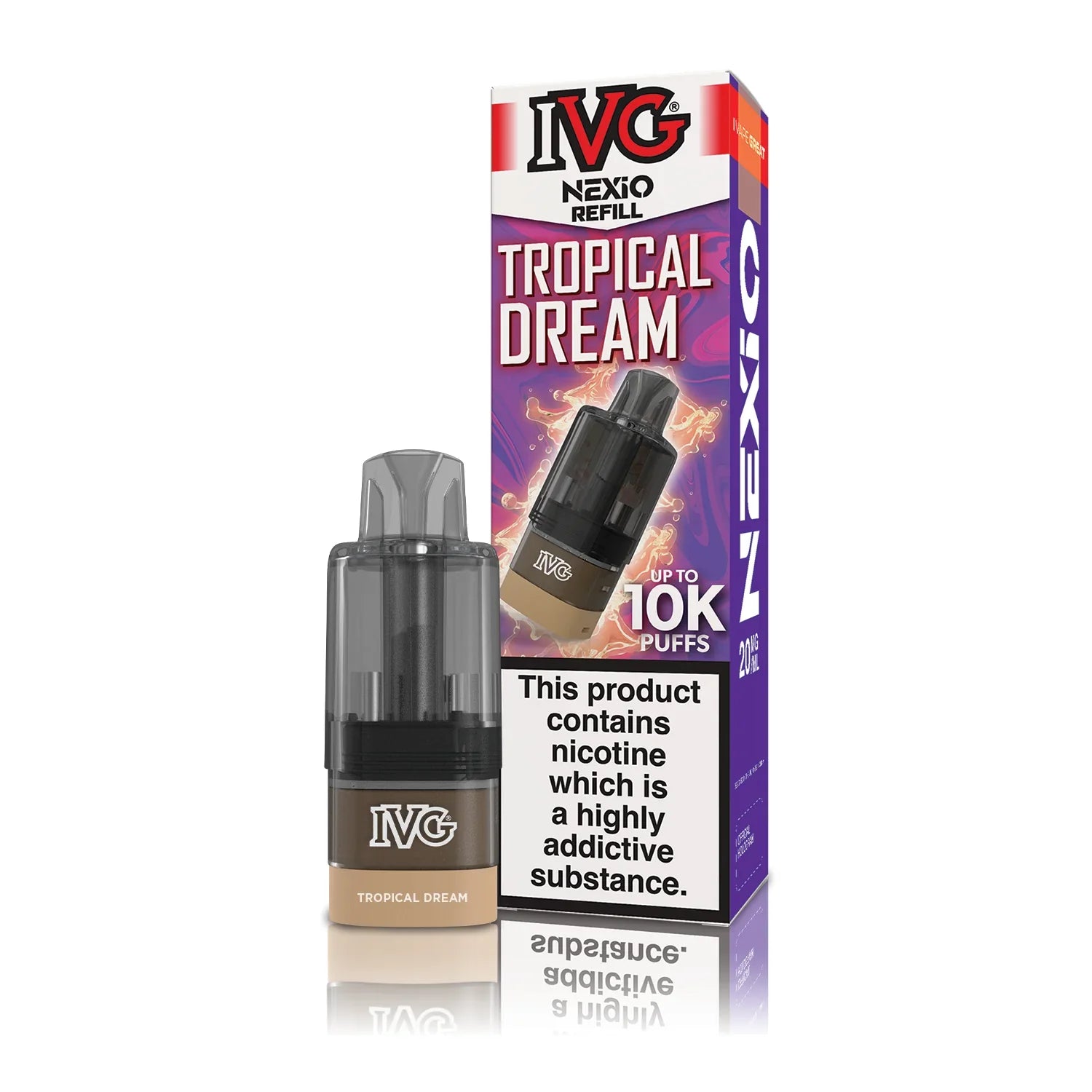 IVG Nexio 10K Prefilled Refill Pods - £5.99 or 3 for £15