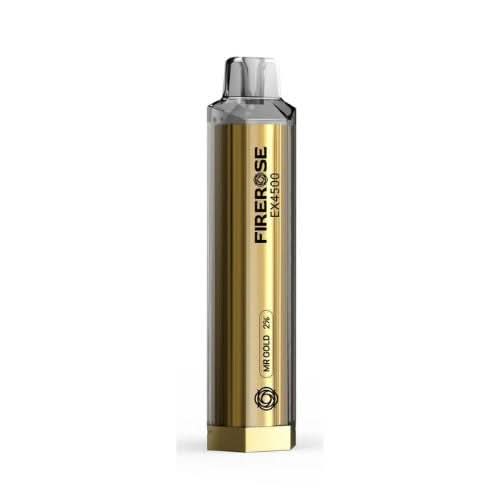 Elux Firerose EX4500 Disposable Vape Device -Mr.Gold (Fizzy Lemon)