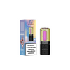 Vape device with packaging on a white background