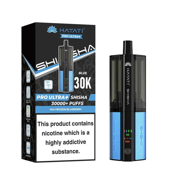 Hayati Pro Ultra Plus Shisha 30K Prefilled Pod Kit - £10.99 or 3 For £30