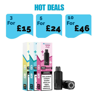 Hayati Pro Max Plus 6000 Prefilled Pods + Refill Container