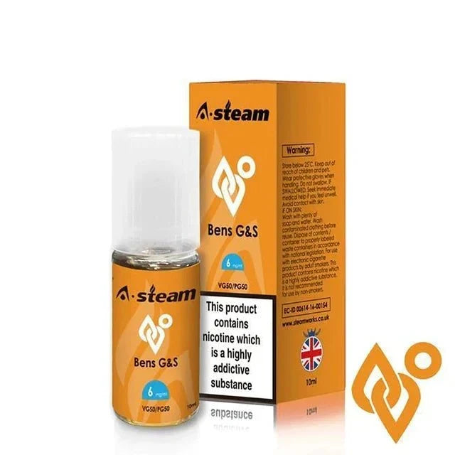 A Steam 10ML Eliquid Box of 10 - VapingSupplier