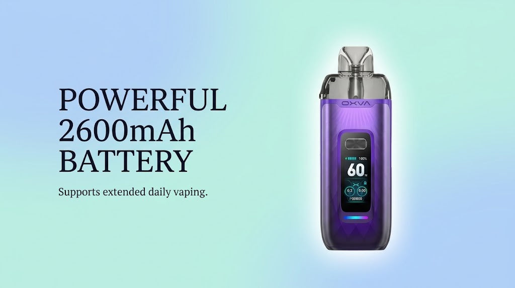 Powerful 2600mAh Battery