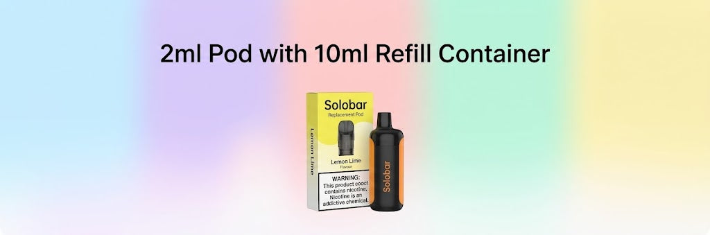 2ml Pod with 10ml Refill Container