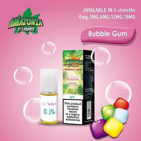 Amazonia 10ml E-Liquid 50/50 | All Flavours - Pack of 10