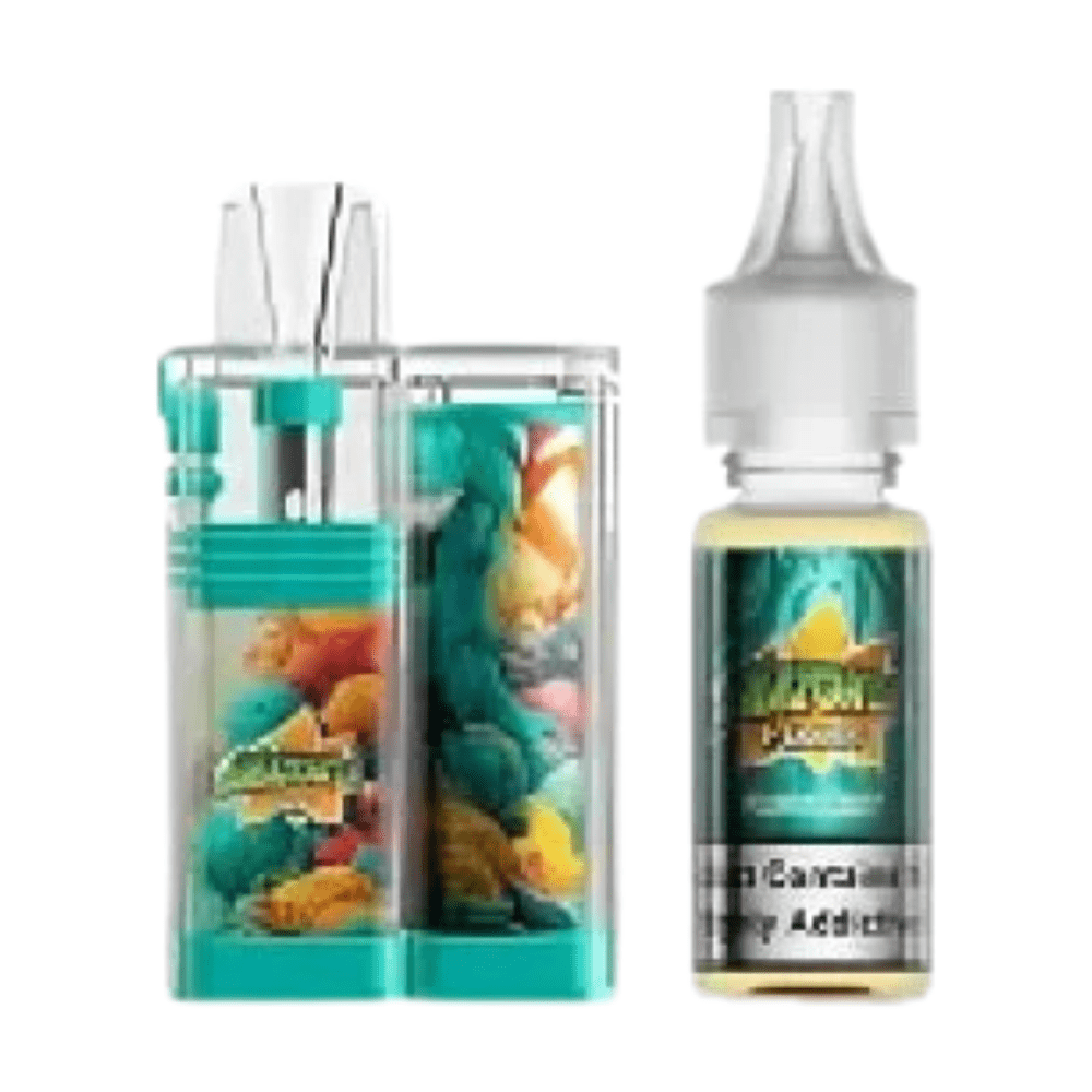 Amazonia Box Refillable Disposable Vape Kit - Eliquid Base - Fresh Mint