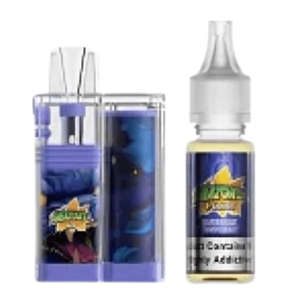 Amazonia Box Refillable Disposable Vape Kit - Eliquid Base - Blueberry Raspberry