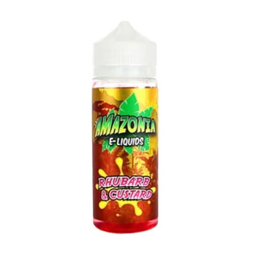 Amazonia Shortfill 100ml E-Liquid  - Rhubarb & Custard