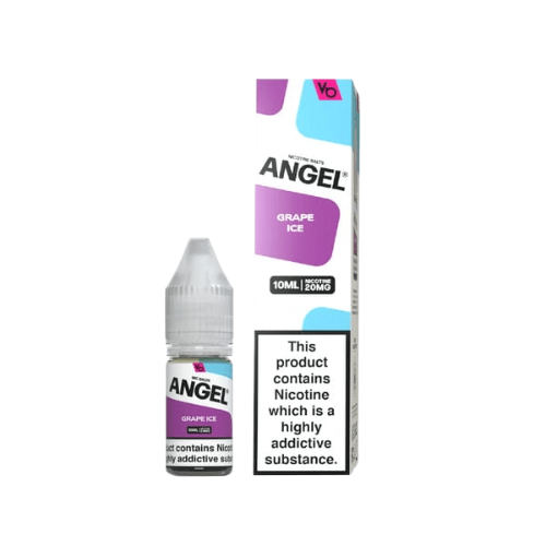 Angel Nic Salts 10ml - 20 mg - 1 Peice - Eliquid Base - Grape Ice