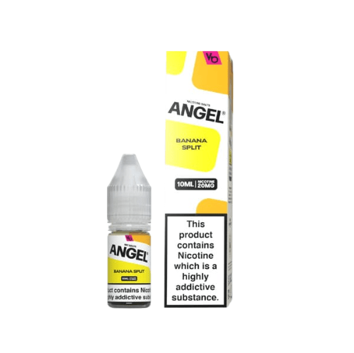 Angel Nic Salts 10ml - 20 mg - 1 Peice - Eliquid Base - Banana Split